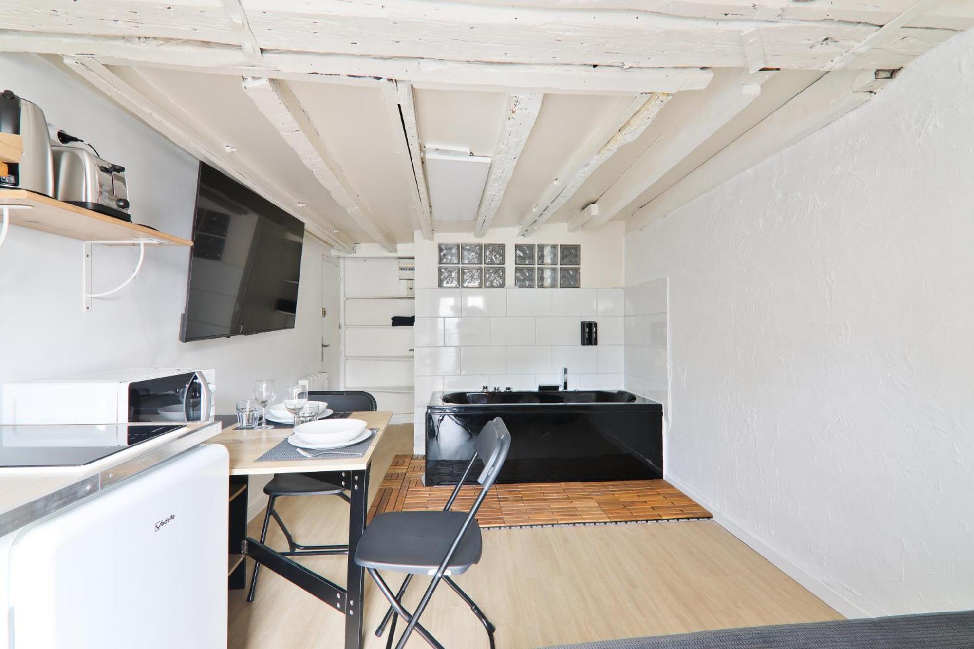 Studio Appartement Quartier Saint-Michel Notre-Dame 3 Free Netflix Paris Luaran gambar